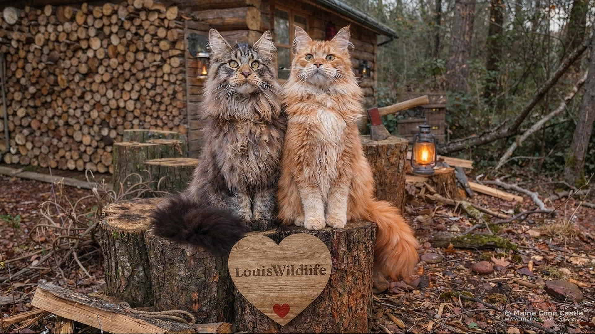 Louis Wildlife – Ein Erbe, das weiterlebt: Enzo und Dean treten in die legendären Pfotenstapfen von Louis Louis Wildlife – Ein Erbe, das weiterlebt: Enzo und Dean treten in die legendären Pfotenstapfen von Louis