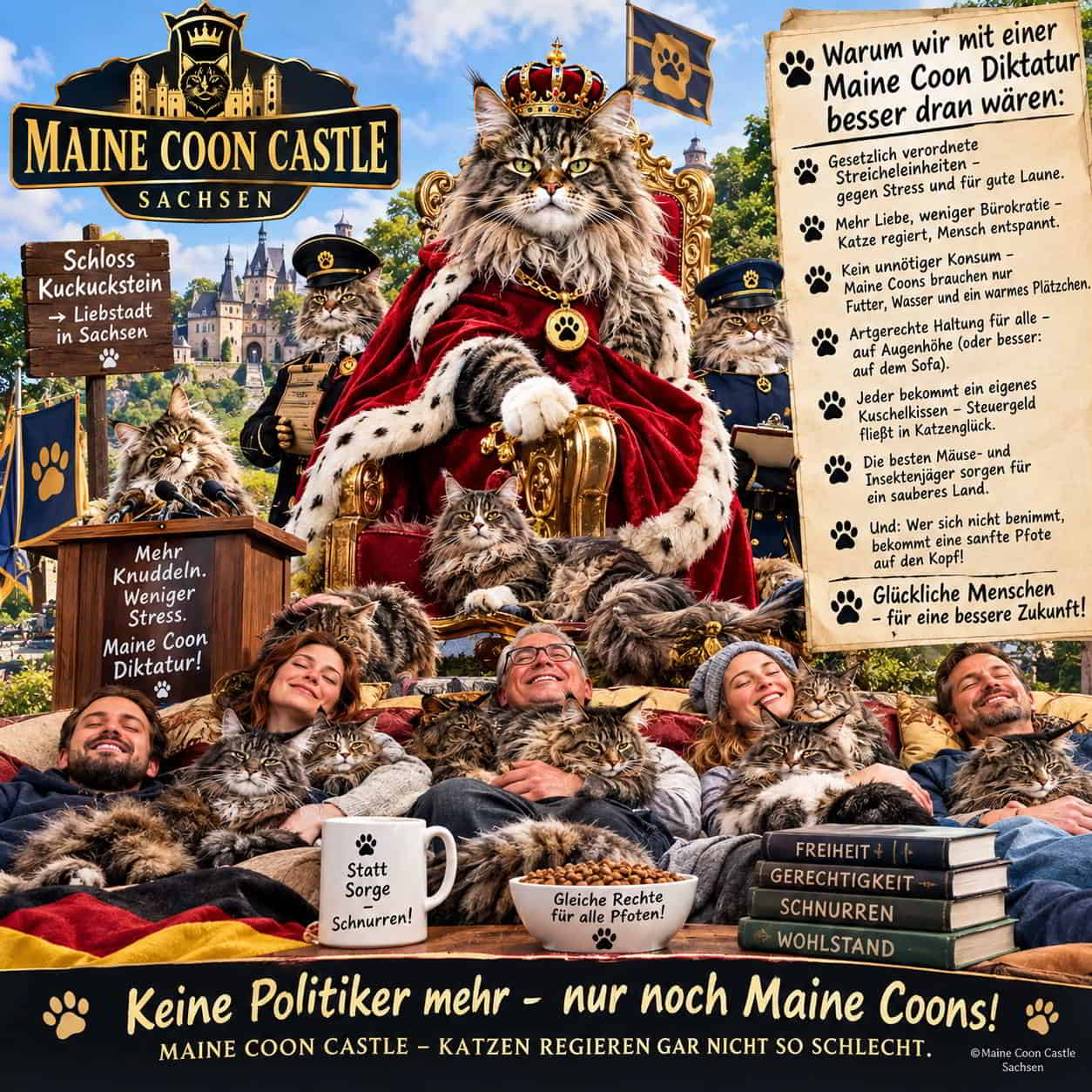 Nur noch Maine Coons Nur noch Maine Coons